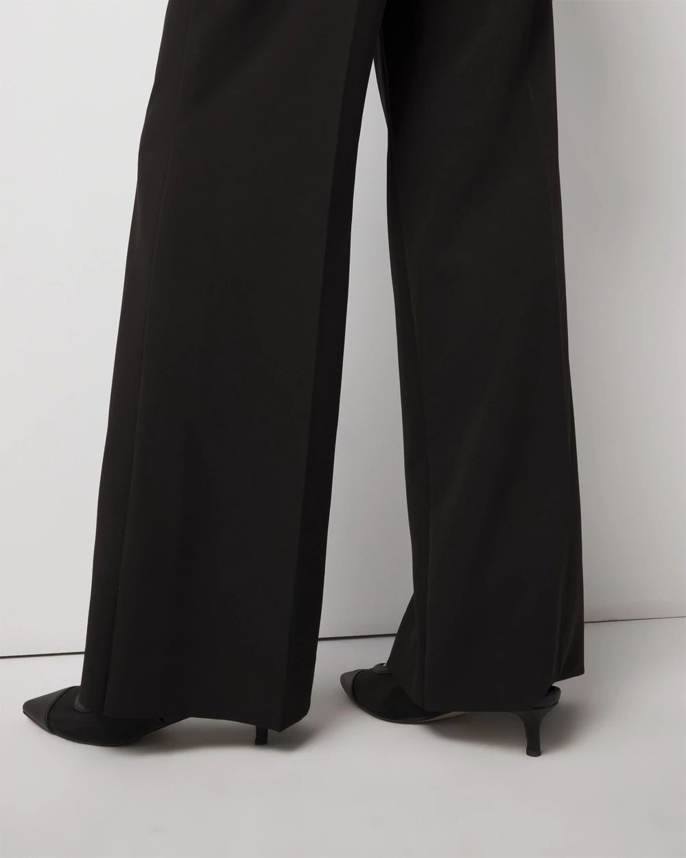 Pleated Wide Leg Pants | White House Black Market